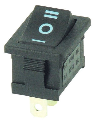 DIGER - 1-0-2 Mini Işıksız Anahtar Buton