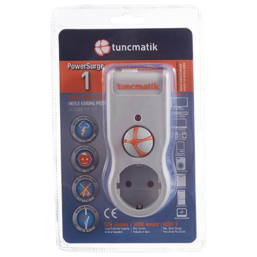 Tunçmatik Akım (Şok) Korumalı Priz