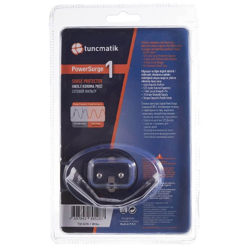 Tunçmatik Akım (Şok) Korumalı Priz