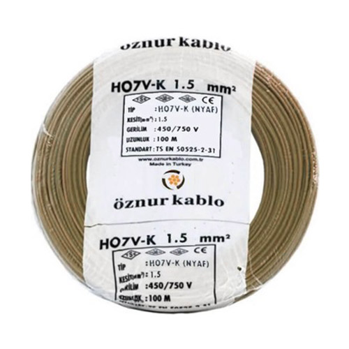 10 mm NYAF Kablo Kahvrengi (1 metre) 10 mm NYAF Kablo Kahvrengi (1 metre)