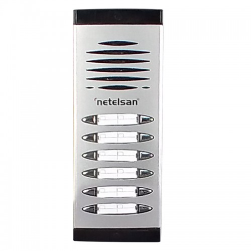 NETELSAN - Netelsan 11-12 Daireli Zil Paneli Hoparlörlü NETELSAN - Netelsan 11-12 Daireli Zil Paneli Hoparlörlü
