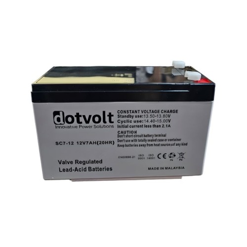 Dotvolt 12V 7 Ah Akü Dotvolt 12V 7 Ah Akü