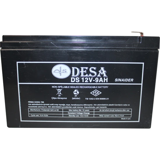 DESA - 12V 9 AH Akü DESA - 12V 9 AH Akü