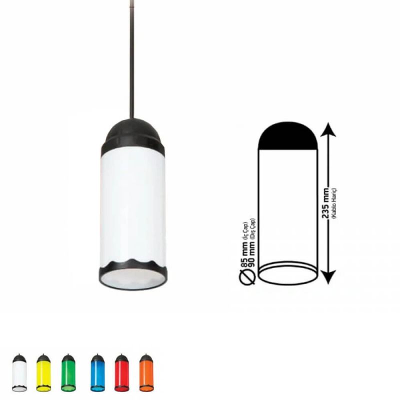 Zerpa 13300 Ağaç Feneri Plastik - Soft Beyaz