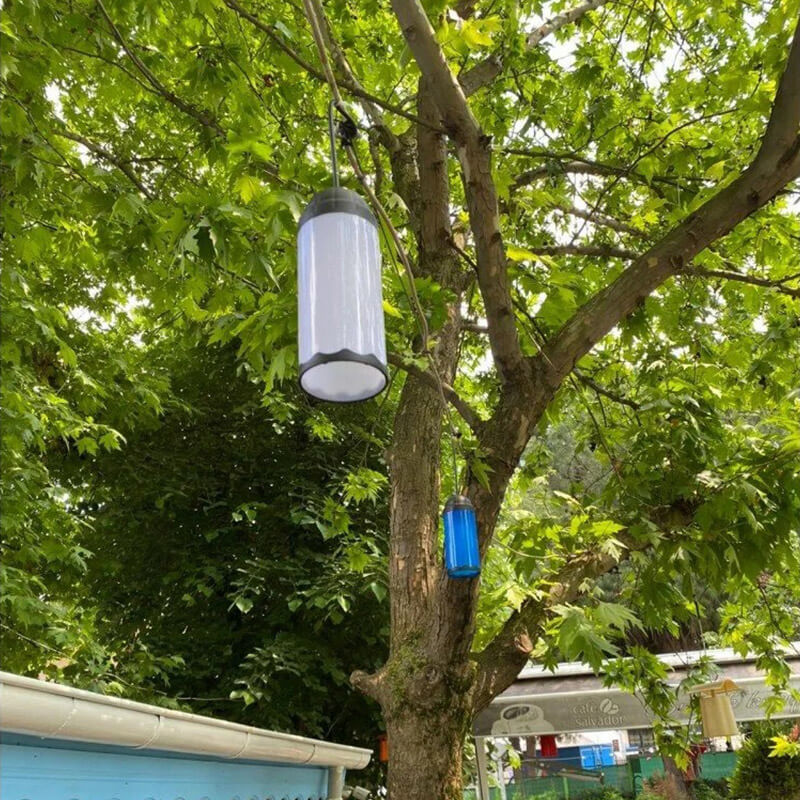 Zerpa 13301 Ağaç Feneri Plastik -Sarı - Görsel 3