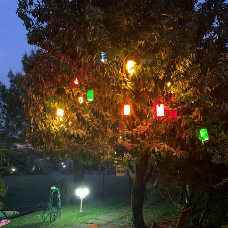 Zerpa 13301 Ağaç Feneri Plastik -Sarı - Görsel 4