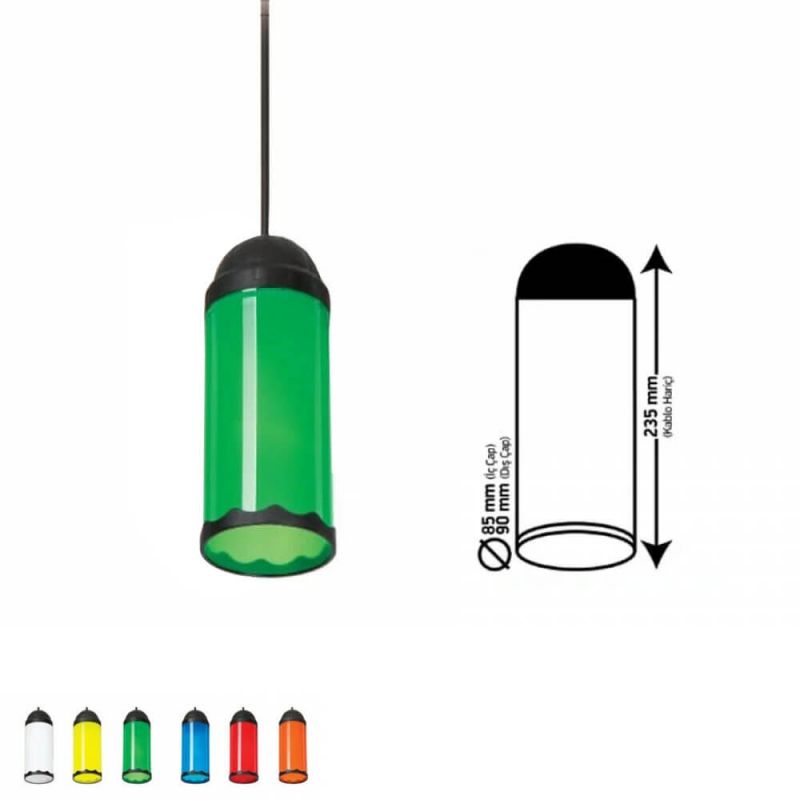 Zerpa 13302 Ağaç Feneri Plastik - Yeşil