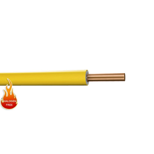 Öznur 1,5 mm 07Z1-U Halogen Free NYA Sarı / Yeşil (1 metre)