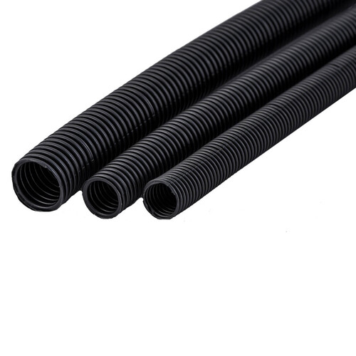 Zeybek 16 mm Spiral Boru Siyah (1 metre)