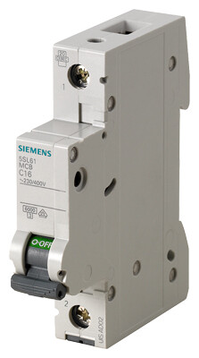 SIEMENS - Siemens 1*6 W Otomat B Tipi 6Ka