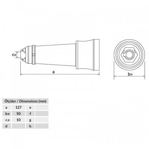 Bemis 16/50Mm2 200A Ark Uzatma Priz