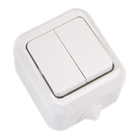 MAKEL - Makel Nemliyer Sıva Üstü Komütatör (İkili Anahtar)