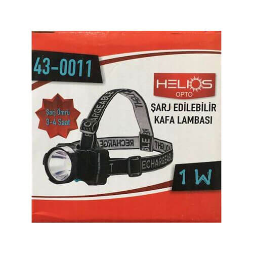 1W KAFA LAMBASI ŞARJ EDİLEBİLİR (HELIOS)