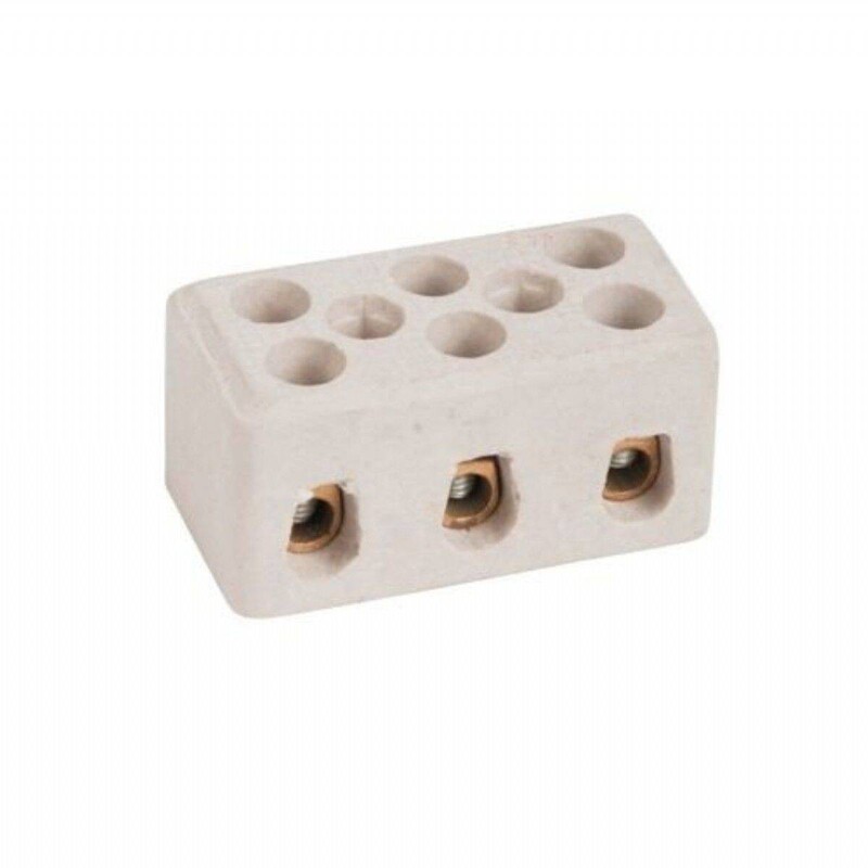 ÇEBİ - Çebi 2 No 3 Lü Lüster (Porselen Klemens)