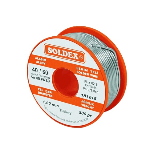 DIGER - 200Gr (60*40) Soldex Makara Lehim End213 DIGER - 200Gr (60*40) Soldex Makara Lehim End213