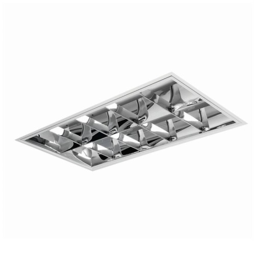 GECEM - Gecem Opal Sıva Altı Camlı 2*18 Elektronik Balastlı Çift Parabolik Armatür