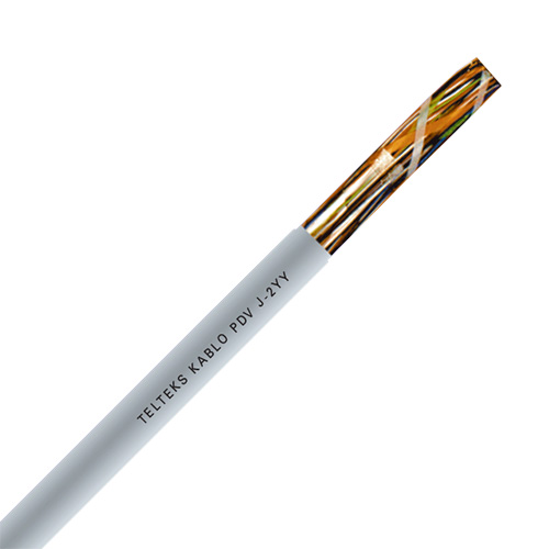 ETK - 2*2*0,50+0,50 PDV ( 100 ) Telefon Kablosu (1 metre) ETK - 2*2*0,50+0,50 PDV ( 100 ) Telefon Kablosu (1 metre)