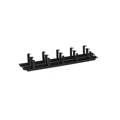 BESTRACK - Bestrack 2U 19 Kablo Düzenleyici Metal Tutuculu Siyah BESTRACK - Bestrack 2U 19 Kablo Düzenleyici Metal Tutuculu Siyah