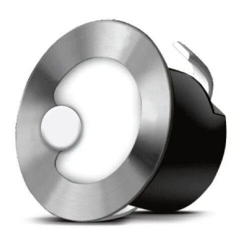 ACK - ACK 3000K Sıva Altı Sensörlü Yuvarlak Led Merdiven Armatür ACK - ACK 3000K Sıva Altı Sensörlü Yuvarlak Led Merdiven Armatür