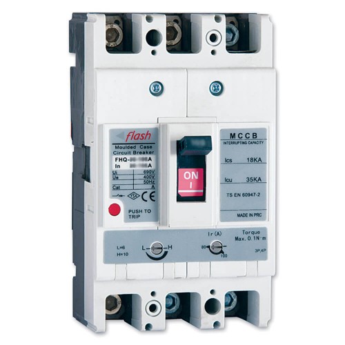 FLASH - Flash 3*125-160 Ayarlı Termik Manyetik Kompakt Şalter FLASH - Flash 3*125-160 Ayarlı Termik Manyetik Kompakt Şalter