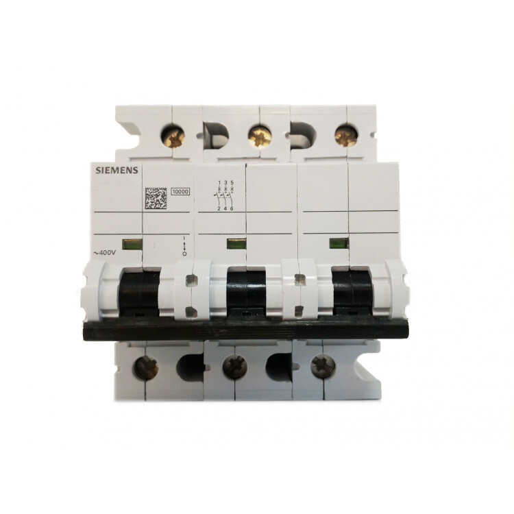 SIEMENS - Siemens 3*125 W Otomat 10 Ka C Tipi