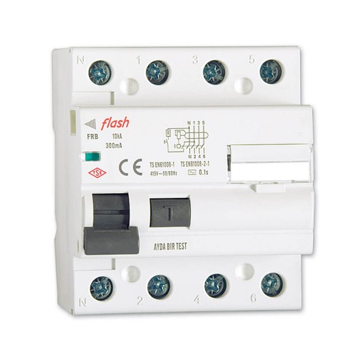 FLASH - Flash 3*25 Yangın Koruma Rölesi 300Ma FLASH - Flash 3*25 Yangın Koruma Rölesi 300Ma