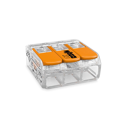 WAGO - Wago 3*4 mm Çok Amaçlı Tırnaklı Klemens WAGO - Wago 3*4 mm Çok Amaçlı Tırnaklı Klemens