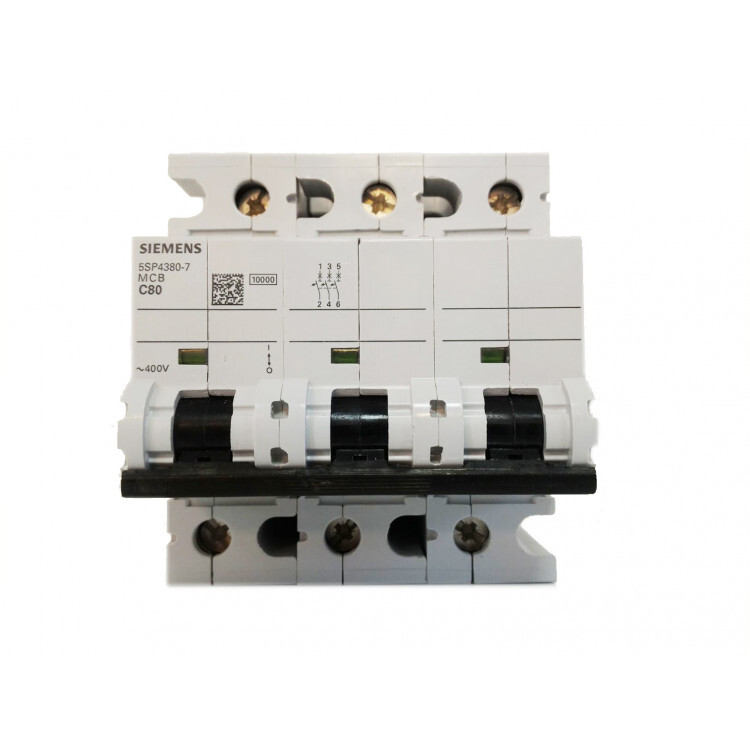 SIEMENS - Siemens 3*80 W Otomat 10Ka C Tipi SIEMENS - Siemens 3*80 W Otomat 10Ka C Tipi