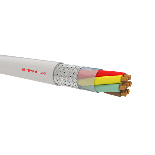 Temka 4*0,50 Liycy Blendajlı Sinyal Kablosu (1 metre)