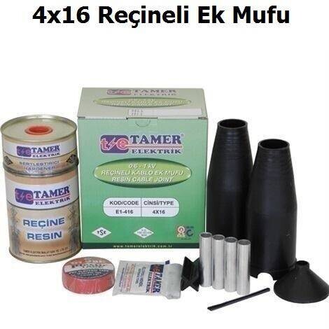 TAMER - 4*16 Reçineli Ek Mufu TAMER - 4*16 Reçineli Ek Mufu
