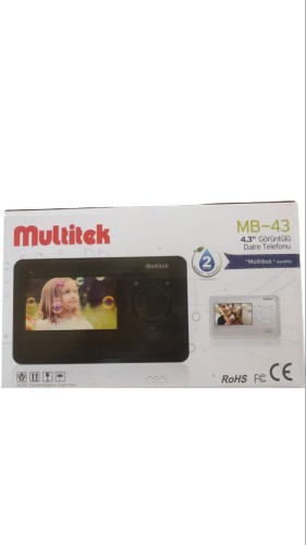 MULTITEK - Multitek 4,3 Monitör Beyaz