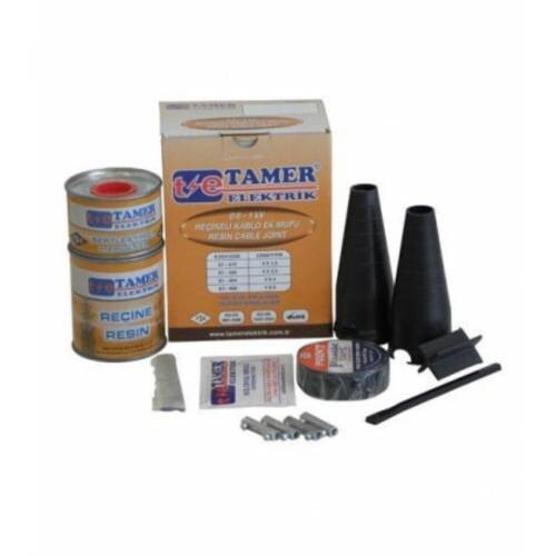 TAMER - 4*50 Reçineli Ek Mufu TAMER - 4*50 Reçineli Ek Mufu