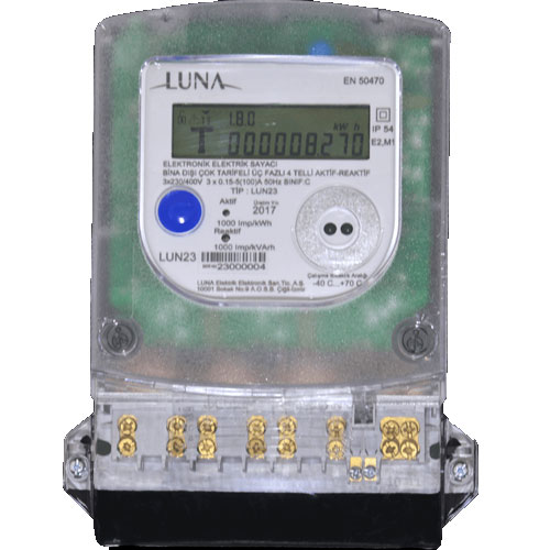 LUNA - Luna 5-100 Kombi Elektrik Sayacı (Endüstriyel Sayaç) LUNA - Luna 5-100 Kombi Elektrik Sayacı (Endüstriyel Sayaç)
