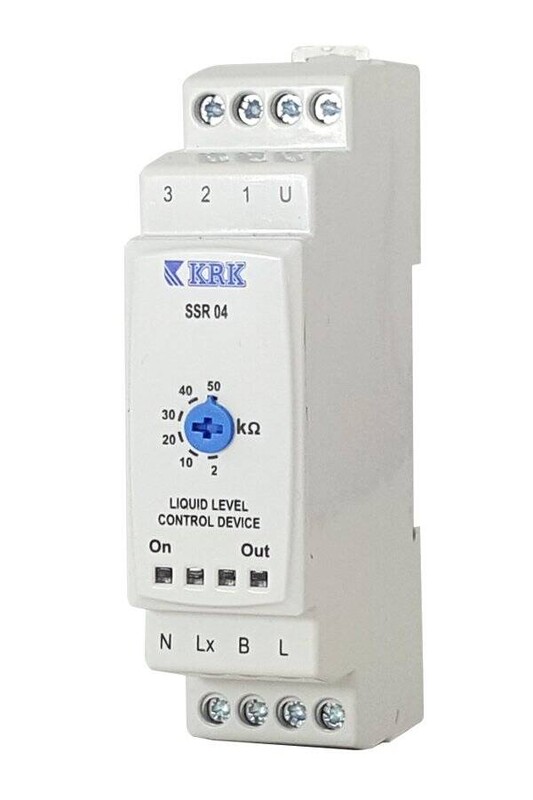 KARACA - KRK 5-50 KOHM Ayarlı Sıvı Seviye Kontrol Rölesi KARACA - KRK 5-50 KOHM Ayarlı Sıvı Seviye Kontrol Rölesi