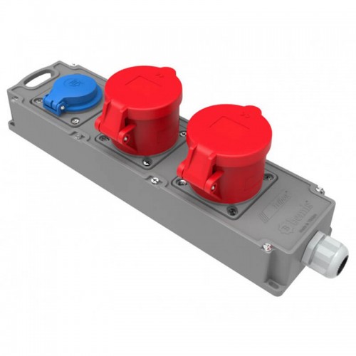 BEMIS - Bemis Tribox 5/32A 380V. 2 Adet + 1/16A 220V. 1 Adet BEMIS - Bemis Tribox 5/32A 380V. 2 Adet + 1/16A 220V. 1 Adet