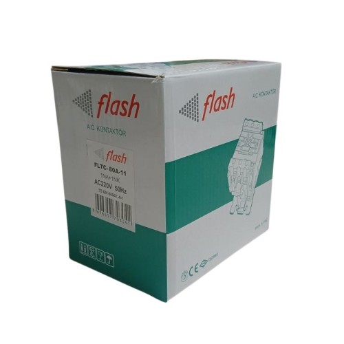 Flash 80 A FLTC 11 Güç Kontaktörü Flash 80 A FLTC 11 Güç Kontaktörü