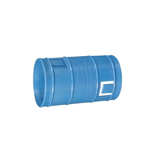 Zeybek 90 lık Koruge Boru Ek Maşonu Mavi Zeybek 90 lık Koruge Boru Ek Maşonu Mavi