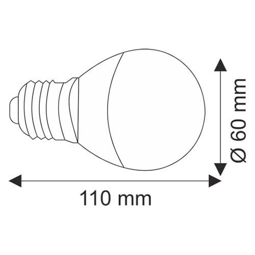 Helios HS 2021 E27 9W Led Ampul - Beyaz