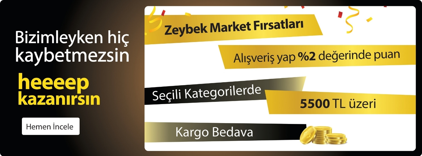 Zeybek Elektrik ile Kaybetmezsiniz 5500 tl üzeri kargo bedava 