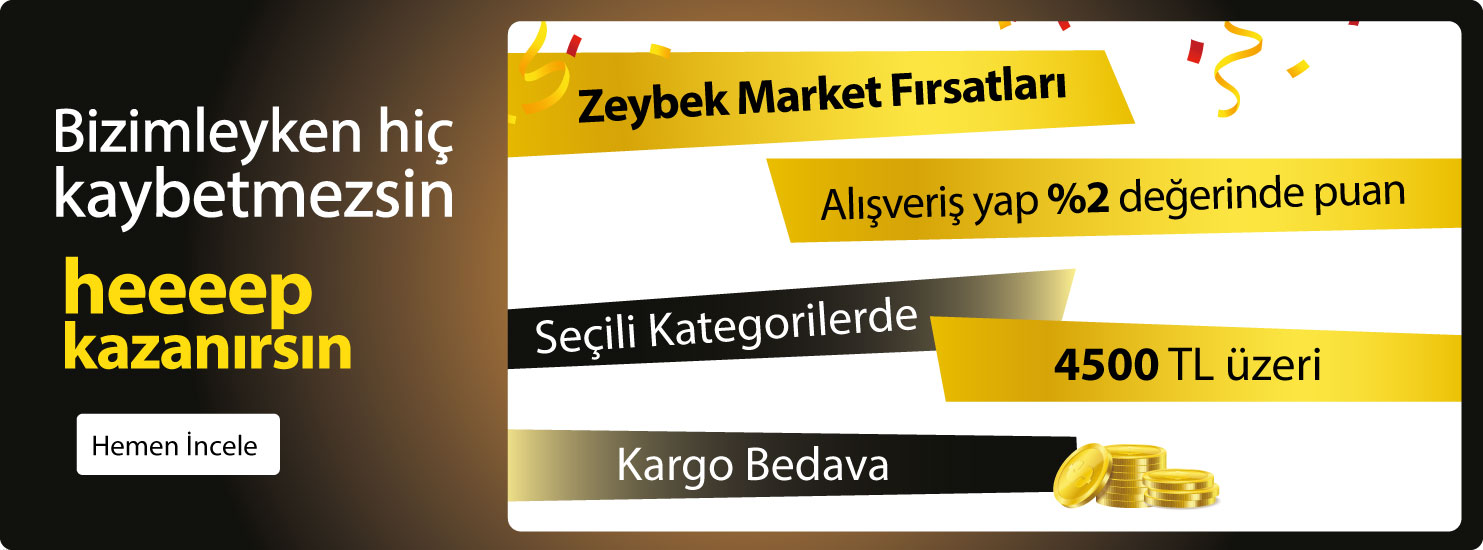 Zeybek Elektrik ile Kaybetmezsiniz 4500 tl üzeri kargo bedava