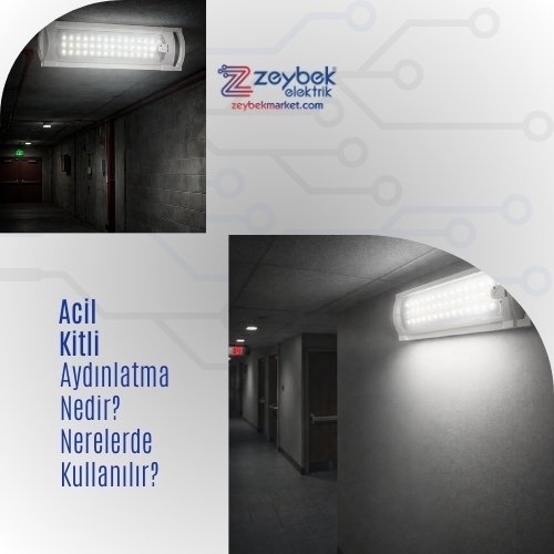 Acil Kitli Aydınlatma Nedir? Nerelerde Kullanılır?
