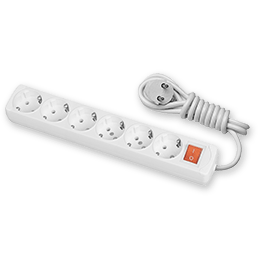 GÜNSAN - Günsan Altılı Priz Topraklı Anahtarlı 3M Uzatma Kablosu GÜNSAN - Günsan Altılı Priz Topraklı Anahtarlı 3M Uzatma Kablosu