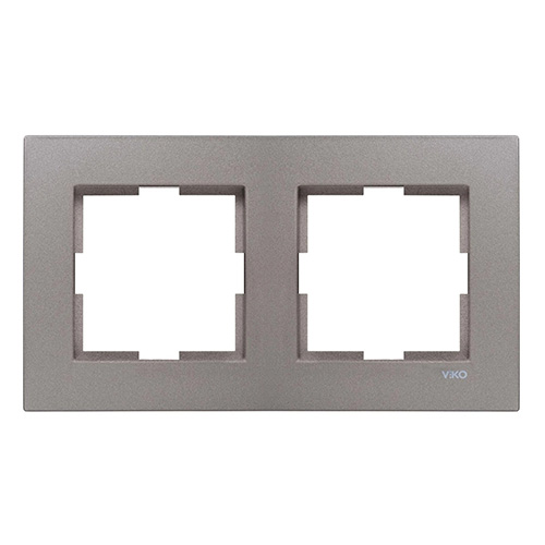 VIKO - Viko Novella İkili Çerçeve Antrasit VIKO - Viko Novella İkili Çerçeve Antrasit