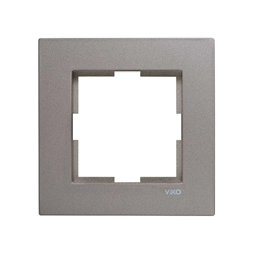 VIKO - Viko Novella Tekli Çerçeve Antrasit  VIKO - Viko Novella Tekli Çerçeve Antrasit