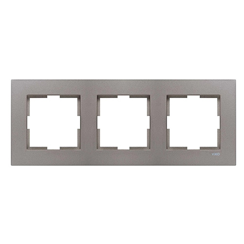 VIKO - Viko Novella Üçlü Çerçeve Antrasit  VIKO - Viko Novella Üçlü Çerçeve Antrasit
