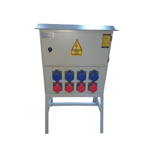 Zeybek Ayaklı 8 Prizli Dağıtım Panosu Montajlı (Flash Malzemeli)