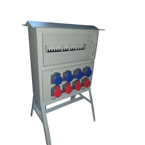 Zeybek Ayaklı 8 Prizli Dağıtım Panosu Montajlı (Flash Malzemeli)