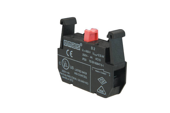 EMAS - Emas B Kontak Blok Stop 1Nk