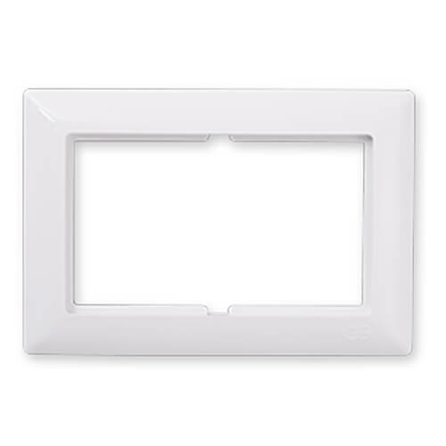 GÜNSAN - Günsan Visage Beyaz İkili Priz Çerçevesi