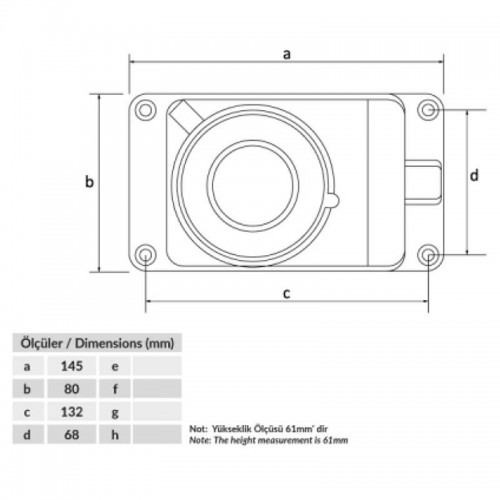 Bemis (Bk6-3504-2511) 3*32A Duvar Prizi Bemis (Bk6-3504-2511) 3*32A Duvar Prizi